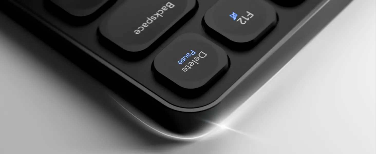 Rapoo E9050L Bluetooth Wireless Multi-Device Keyboard (4 Devices) overview 4