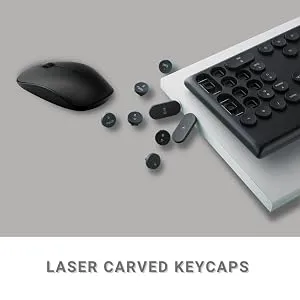 Rapoo X260 Wireless Keyboard and Mouse Combo set 2.4 Ghz with Type Writer Key overview 5