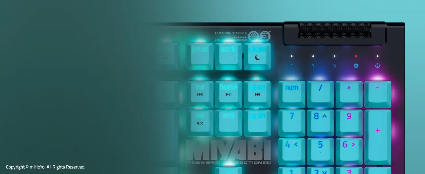 Razer BlackWidow V4 X Mechanical Gaming Keyboard (Zenless Zone Zero Edition) overview 4