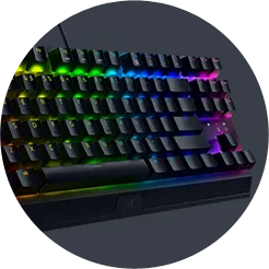 Razer Blackwidow V3 Tenkeyless Mechanical Gaming Keyboard RAZER Yellow Switches overview 2