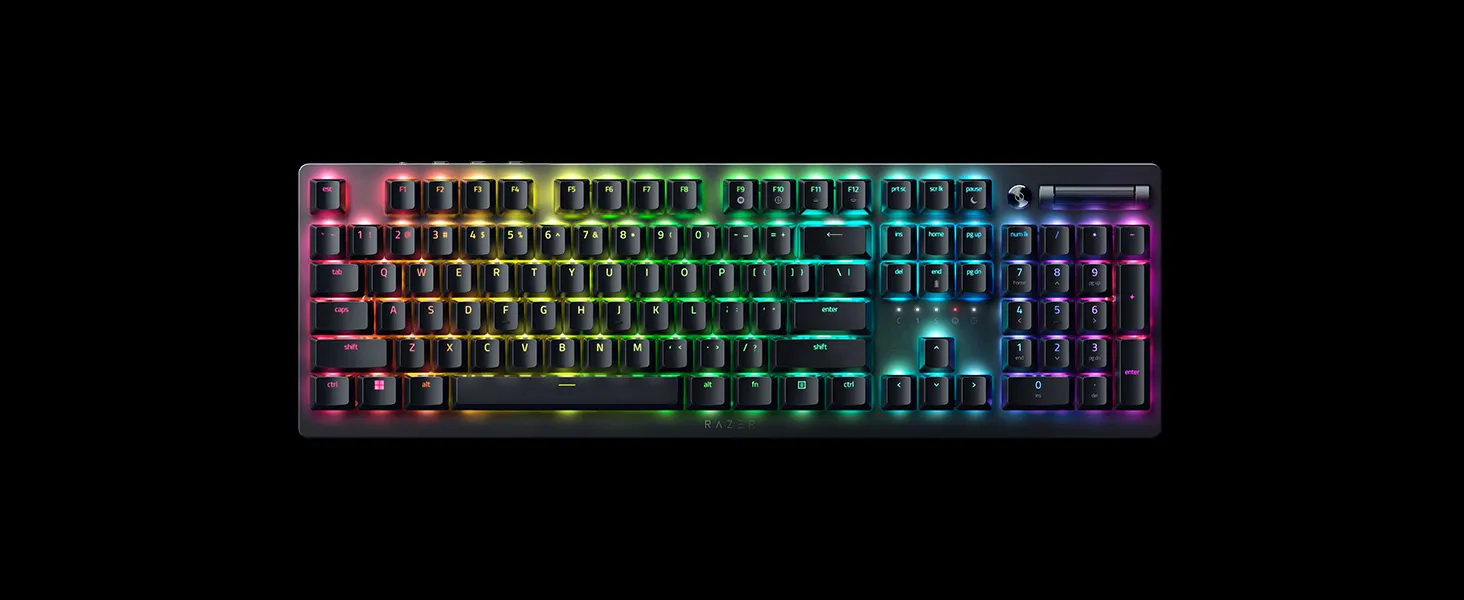 Razer DeathStalker V2 Pro Wireless Gaming Keyboard Low Profile Optical Switches overview 1