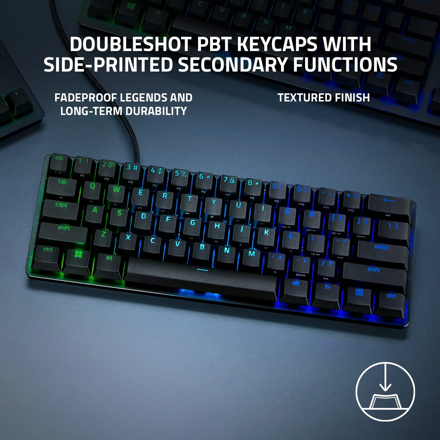 Razer Huntsman Mini Analog Gaming Keyboard With Analog Optical Switches (Black) overview 2