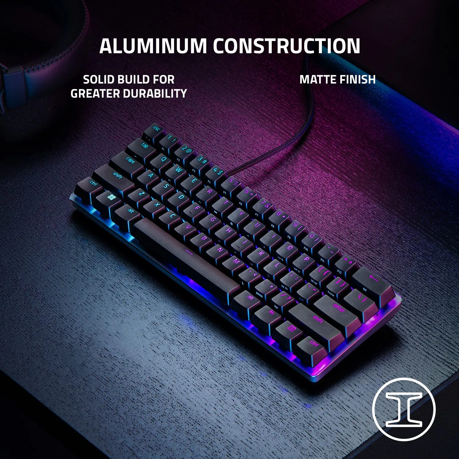Razer Huntsman Mini Analog Gaming Keyboard With Analog Optical Switches (Black) overview 6