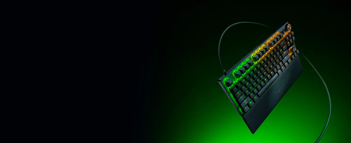 Razer Huntsman V3 Pro Tenkeyless 8KHz Analog Optical Esports Keyboard (Black) overview 4