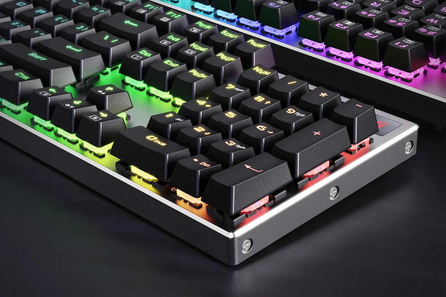 Redragon K556 Dharma Pro RGB Wired Gaming Mechanical Keyboard overview 2
