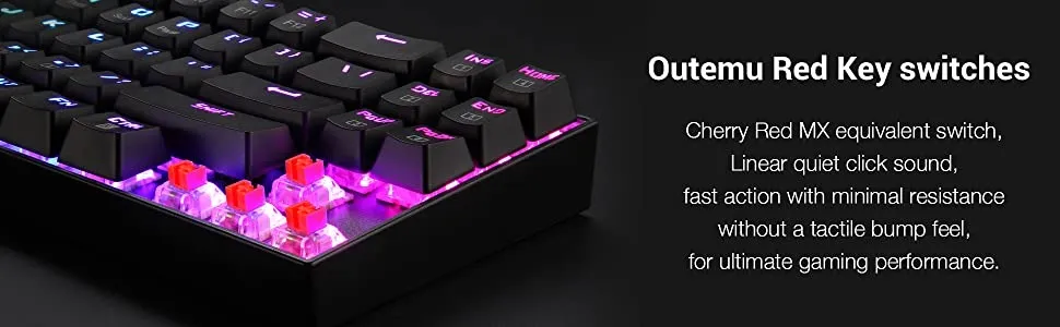 Redragon K599 Deimos Wireless Wired Mechanical Gaming Keyboard overview 4