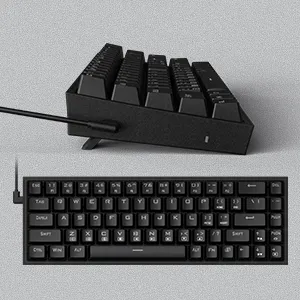 Redragon K631 Castor 65% Wired Mechanical Gaming Keyboard Black overview 4