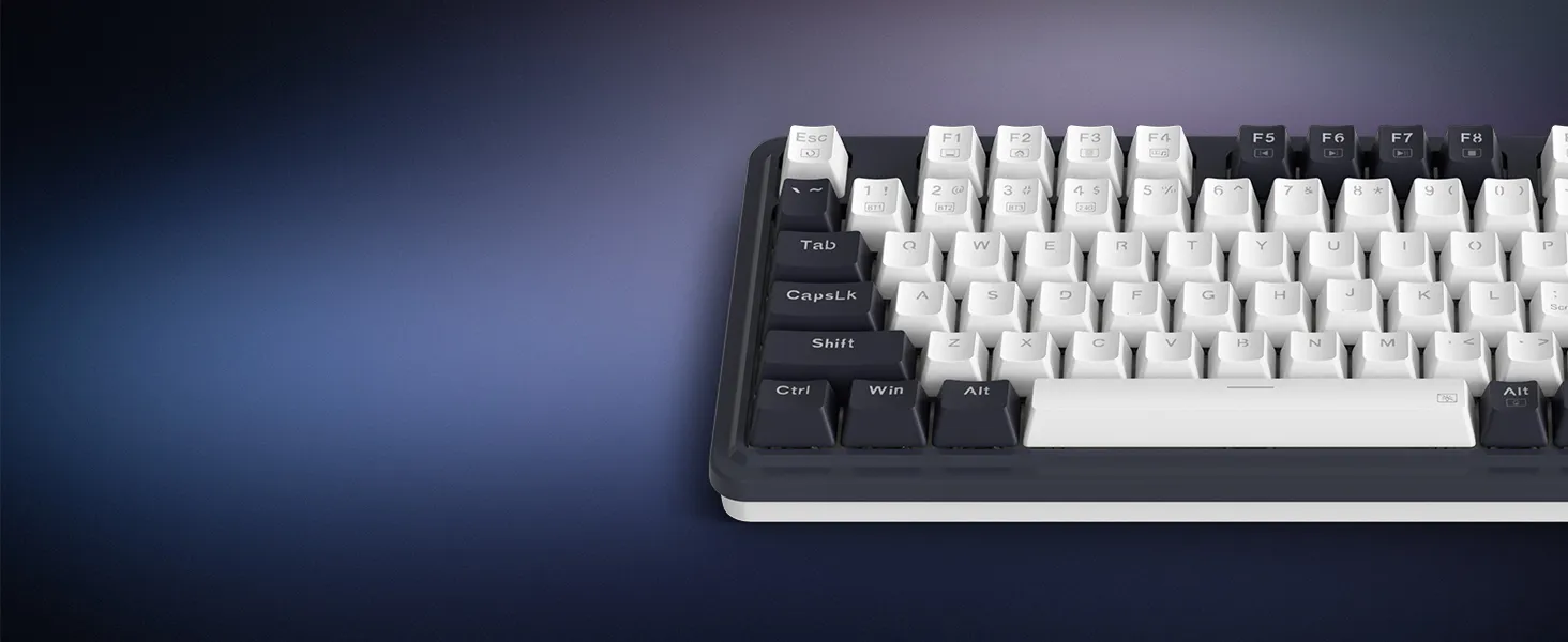 Redragon K673 PRO 75% Wireless Gasket RGB Gaming Keyboard (Abyssal Blue) overview 7