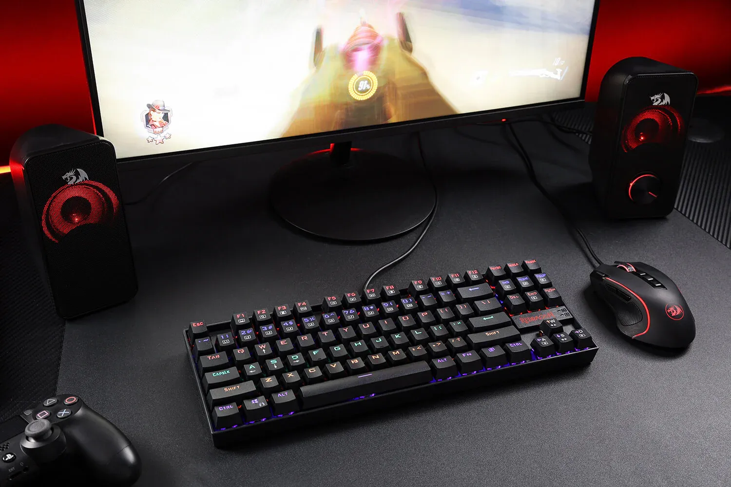 Redragon Kumara K552-RGB LED Backlit USB Mechanical Gaming Keyboard Black (Blue Switch) overview 10