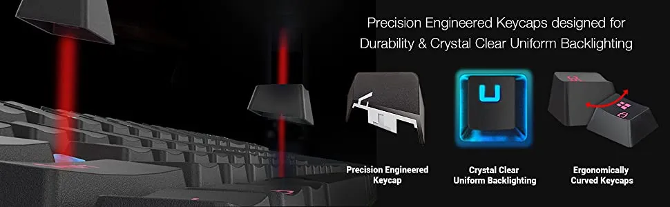 Redragon Mitra K551 RGB LED Backlit Wired Mechanical Gaming Keyboard overview 4