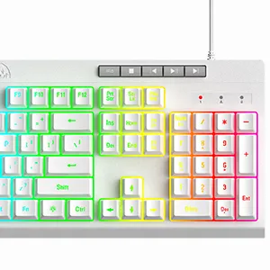 Redragon Shiva K512 White RGB Backlit Membrane Wired Gaming Keyboard overview 12