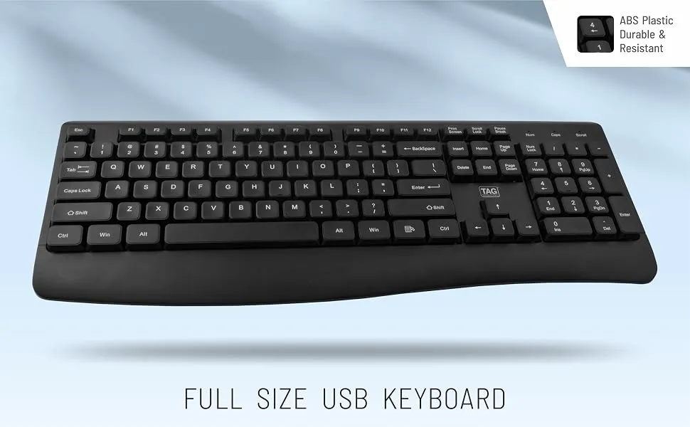 TAG Office Wired Keyboard overview 1