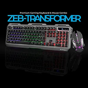 Zebronics Zeb-Transformer Gaming Keyboard and Mouse Combo overview 7