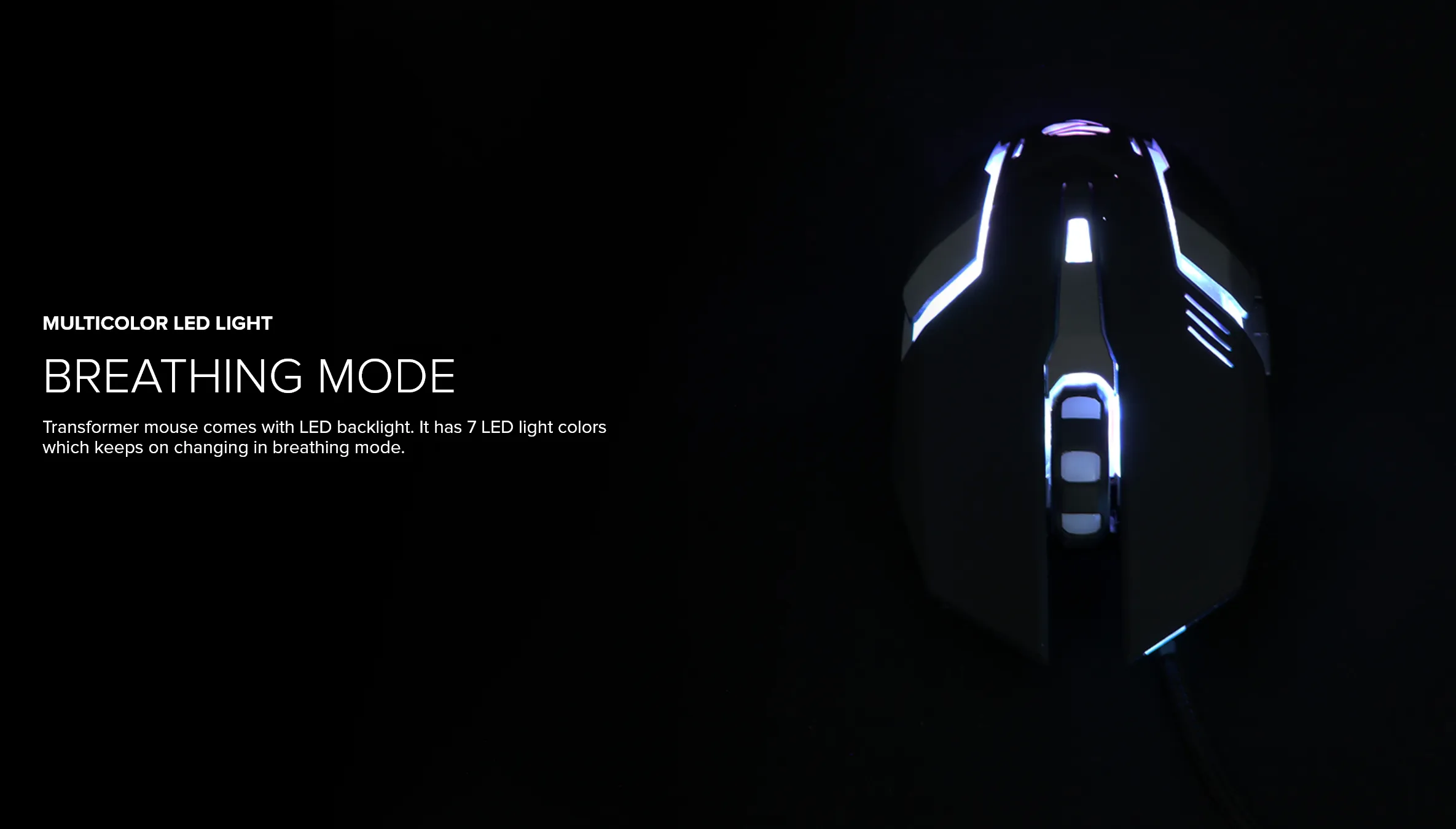 Zebronics Zeb-Transformer Pro Gaming Keyboard and Mouse Combo (Black) overview 3