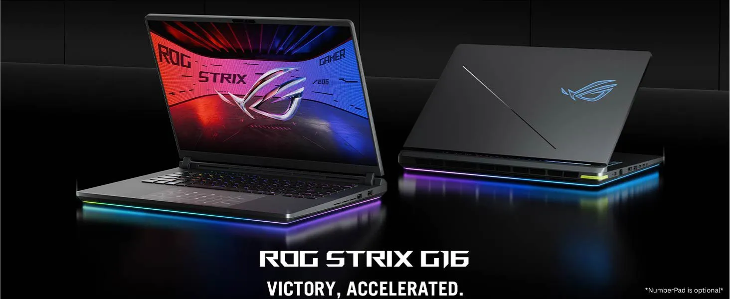 ASUS ROG Strix G16 16 inch INTEL ARL HX Core Ultra 9 RTX5070Ti 12GB GPU DDR5 32GB RAM 1TB SSD Gaming Laptop G615LR-S5190WS overview 1