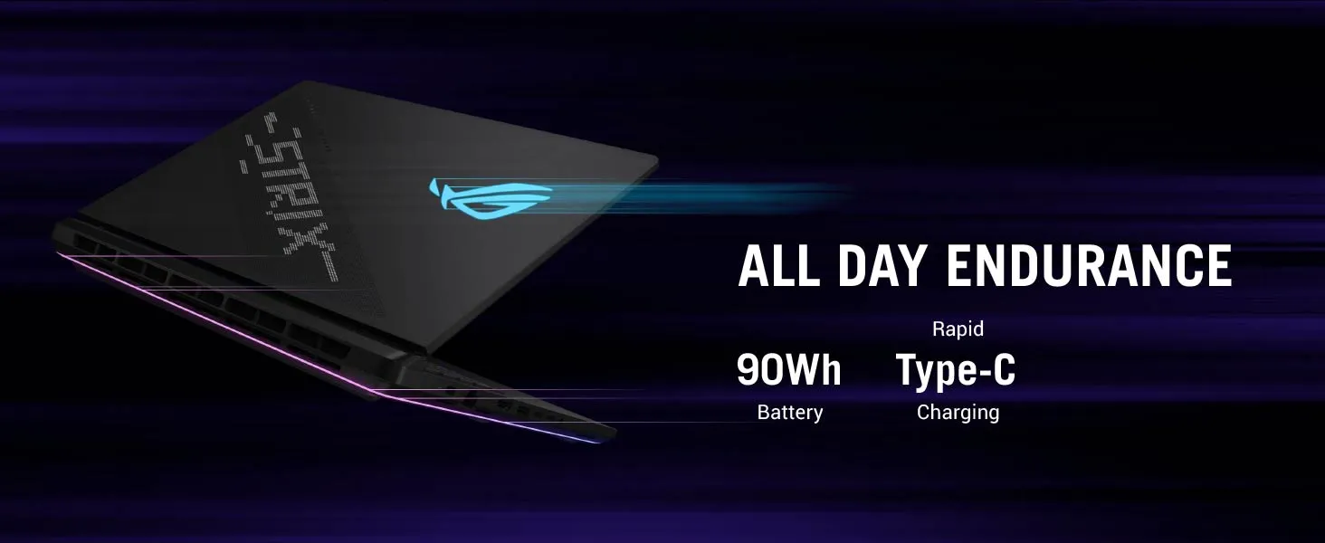 ASUS ROG Strix G16 G615LM-S5128WS Intel Core Ultra 9 Gaming Laptop (16GB, 1TB SSD, Windows 11 Home, 8GB Graphics, 16 inch 240 Hz 2.5K WQXGA IPS Display, NVIDIA GeForce RTX 5060, MS Office Home 2024, Eclipse Gray, 2.65 KG) overview 6
