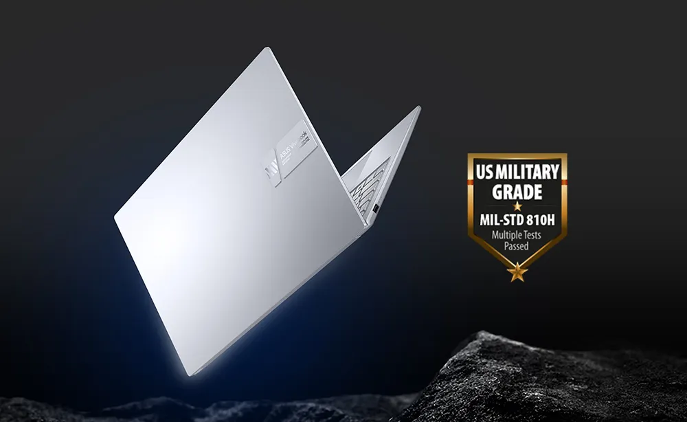 ASUS Vivobook 15X (2023), Intel Core i3-1315U 13th Gen, 15.6" (39.62 cms) FHD, Thin and Light Laptop (8GB/512GB SSD/Windows 11/Office 2021/Backlit KB/Silver/1.6 kg), K3504VAB-NJ322WS overview 14