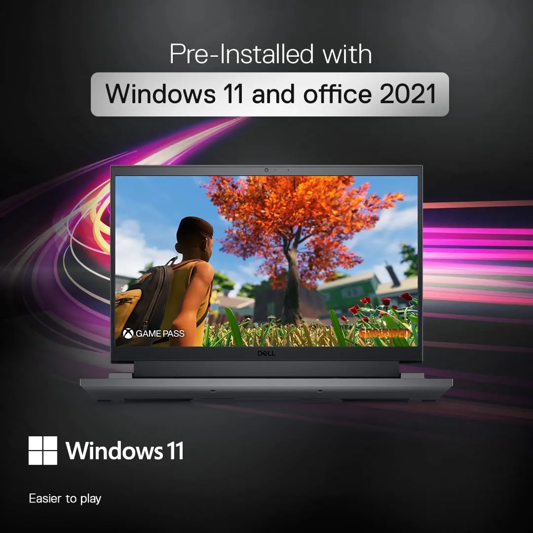 Dell G15 5530 Intel i9 13900HX, 16GB DDR5, 1TB SSD, RTX 4060 8GB GDDR6, 15.6" (39.62cm) FHD 165Hz Win 11 Dark Shadow Gray overview 4