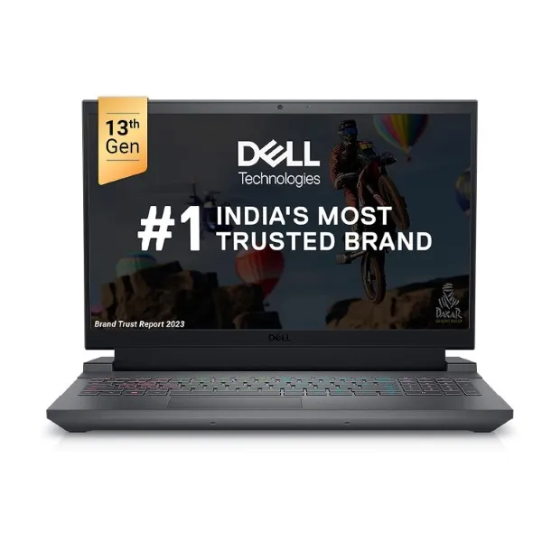 Dell G15 5530 i7-13650HX Processor/16GB/512GB SSD/NVIDIA RTX 3050 (6GB GDDR6)/15.6" (39.62cm) FHD 120Hz 250 nits/Win 11 Dark Shadow Gray