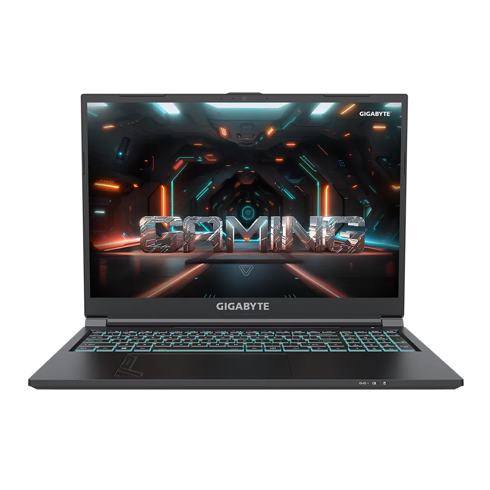 GIGABYTE G6 KF-H3IN853SH, i7-13620H 4.9 GHz, RTX 4060 8GB GDDR6, 16.0" Thin Bezel FHD+ 1920x1200 WUXGA, 165Hz, 8G *2 DDR5-4800, Gen4 512GB, Multi Languages 15 Color Illuminated Keyboard overview 1