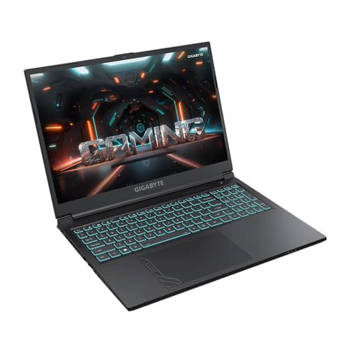 Gigabyte G6 KF-H3IN865KH Gaming Laptop (i7-13620H, 16" FHD+165Hz NTSC 45%,DDR5 16G*2, RTX 4060 8GB, Gen 4 SSD 1TB+1TB , Win11 Home) overview 1