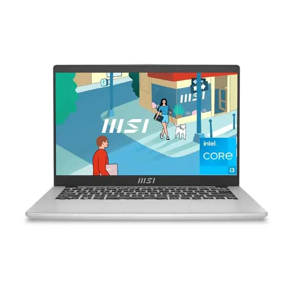 MSI Modern 14 C7M-104IN Ryzen 5 7430U, UMA, 16GB, 512GB, IPS-Level FHD 14 Inch,office2024+M365, Urban Silver