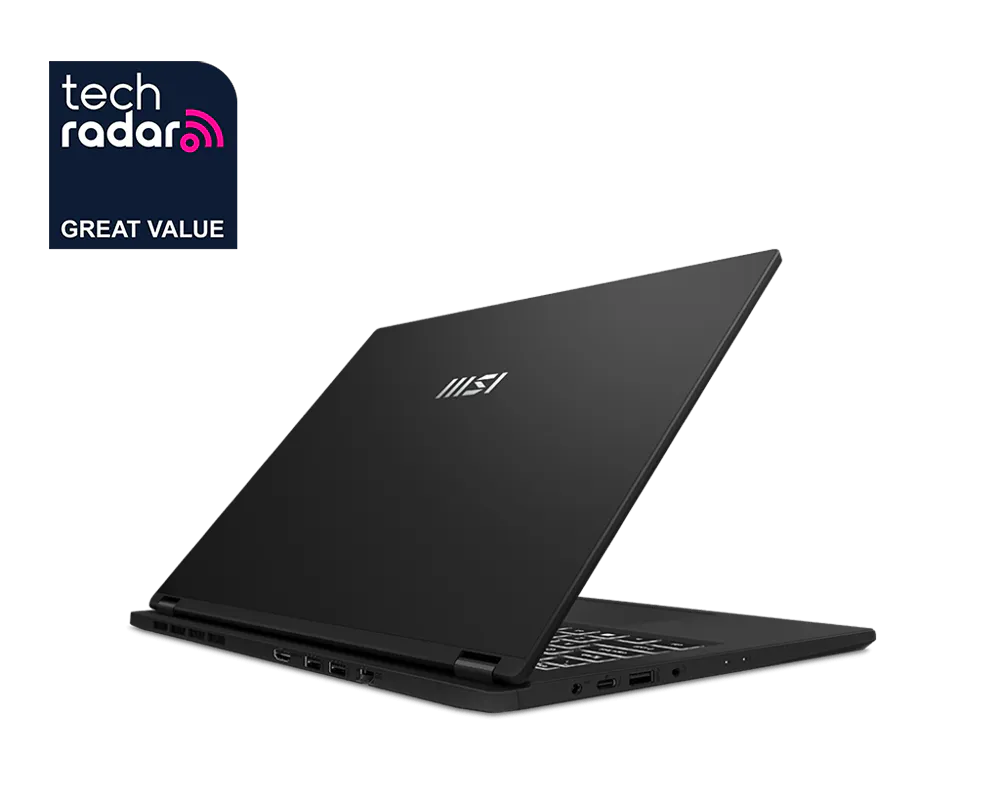 MSI Modern 14 H D13MG-408IN, Intel i5-13420H, 8GBx1, 512GB SSD, IPS-Level FHD+ 14 Inch, Black overview 1