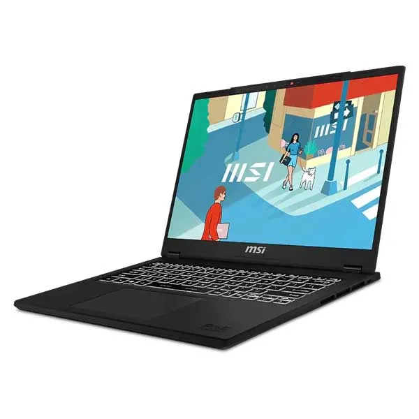 MSI Modern 14 H D13MG-409IN, Intel i5-13420H, 8GBx2, 512GB SSD, IPS-Level FHD+ 14 Inch Black