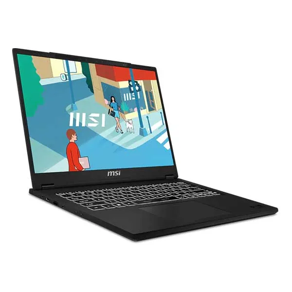 MSI Modern 14 H D13MG-411IN, Intel i7-13620H, 8GBx2, 512GB SSD, IPS-Level FHD+ 14Inch, Black