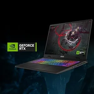 MSI SWORD 16 HX B14VEKG-210IN (Intel Core i7-14700HX 14TH GEN/16GB/1TB SSD/WIN11 HOME/16"/6GB-RTX4050/2 Years/Black) overview 2
