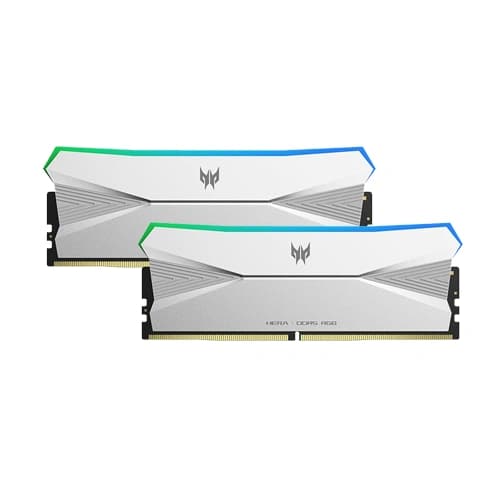 ACER Predator Hera RGB Silver 96GB (48GBx2) 6000MHz CL28 DDR5 RAM overview 1