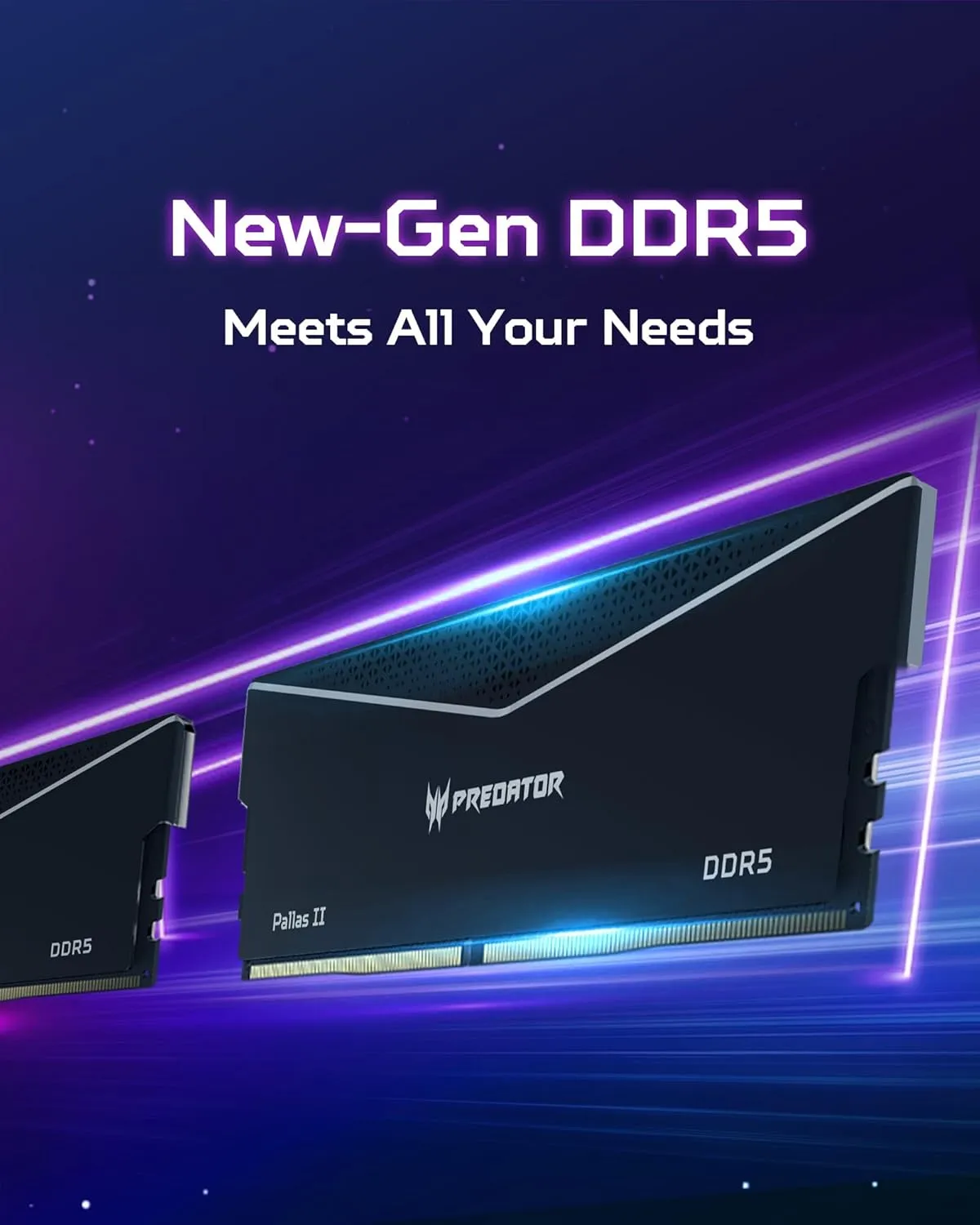 Acer Predator Pallas II 32GB (16GBx2) 6000MHz CL32 DDR5 RAM overview 2
