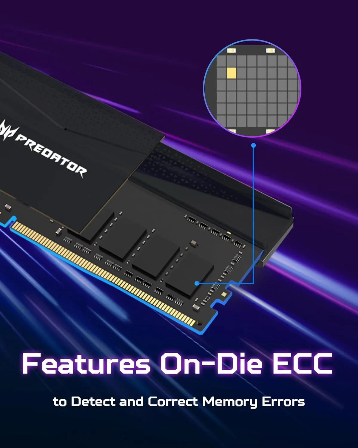Acer Predator Pallas II 32GB (16GBx2) 6000MHz CL32 DDR5 RAM overview 4