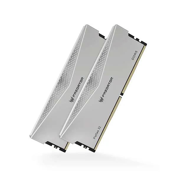 Acer Predator Pallas II 64GB (32GBx2) DDR5 6000MHz CL30 RAM (Silver)