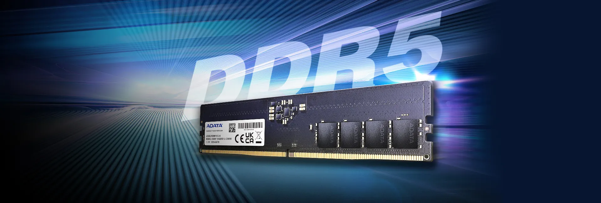 Adata 32GB (32GBx1) DDR5 4800MHz CL40 Desktop Ram overview 1