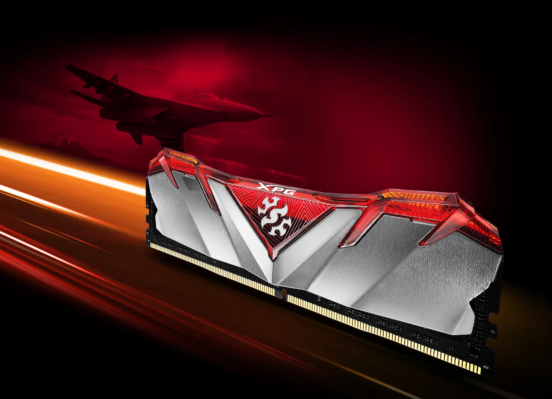 Adata XPG Gammix D30 16GB (16GBx1) DDR4 3200MHz Red overview 3