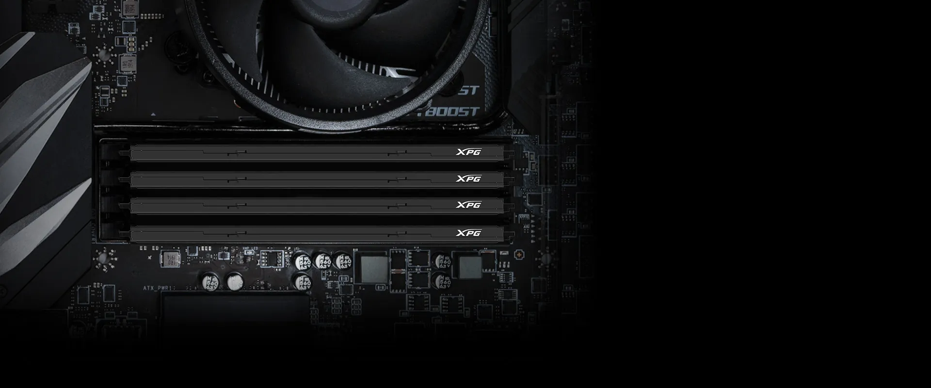 Adata XPG Gammix D35 8GB (8GBx1) DDR4 3200MHz CL16 Desktop RAM (Black) overview 3