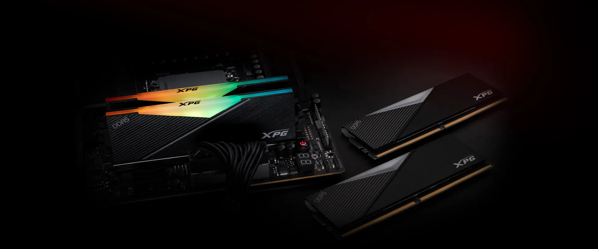 Adata XPG LANCER RGB 32GB (16GBx2) DDR5 5200MHz CL38 RAM (Black) overview 4