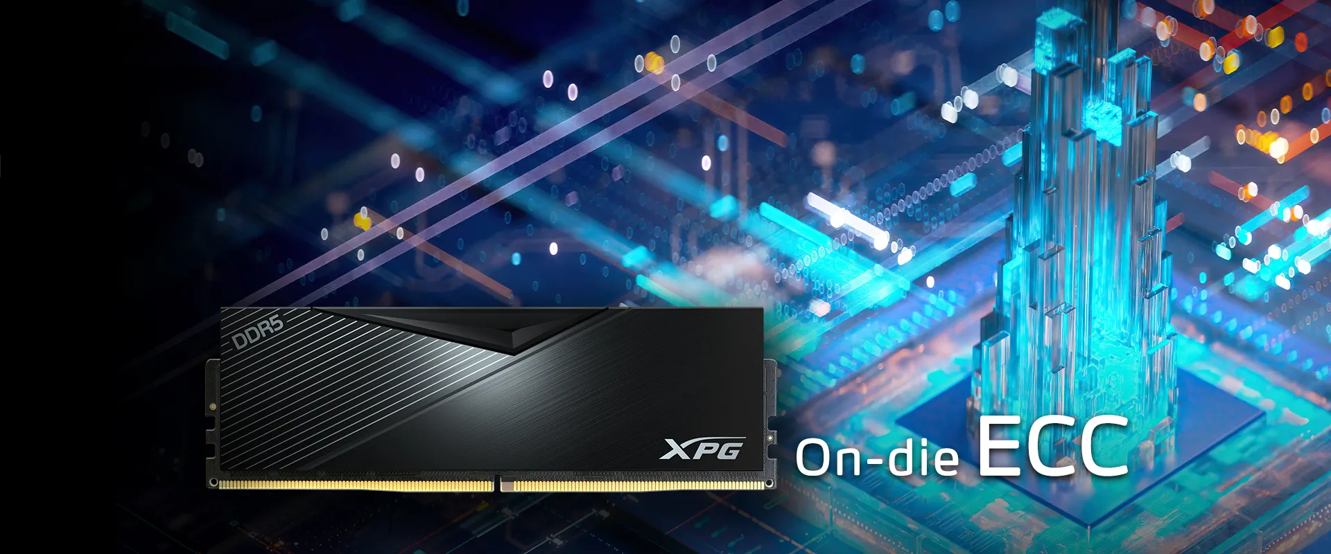 Adata XPG Lancer 16GB (16GBx1) 6000MHz DDR5 CL40 Memory (White) overview 4