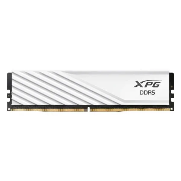 Adata XPG Lancer Blade 16GB (16GBx1) DDR5 6000MHz CL48 Desktop Ram (White)