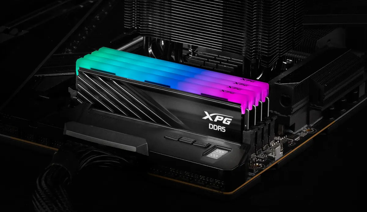 Adata XPG Lancer Blade RGB 64GB (32GBx2) DDR5 6000MHz CL30 Desktop Ram (Black) overview 2