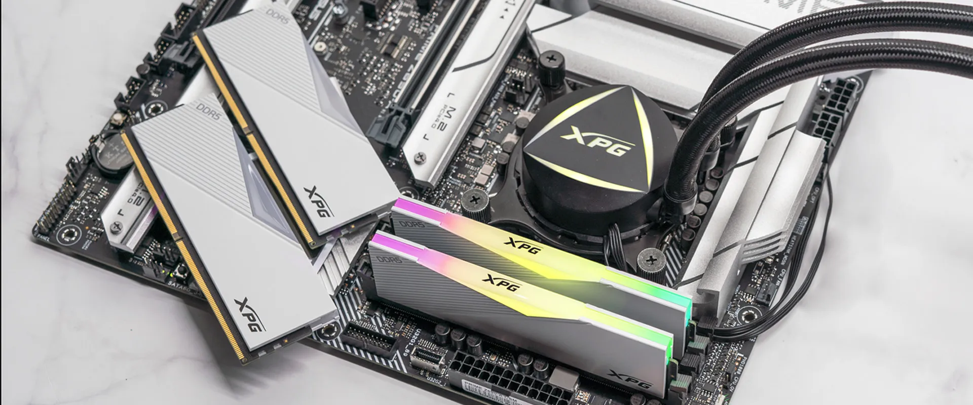 Adata XPG Lancer RGB 16GB (16GBx1) DDR5 6000MHz CL30 Desktop RAM (White) overview 1