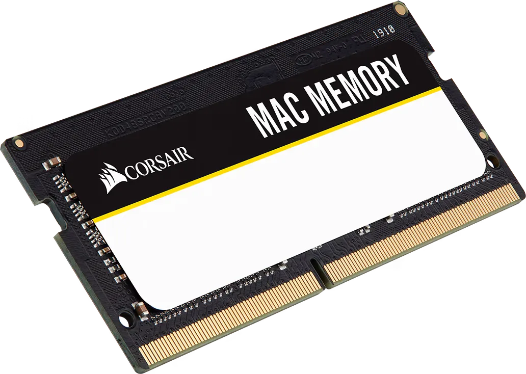 Corsair Mac Memory 16GB (2x8GB) 2666MHz SODIMM DDR4 RAM (CMSA16GX4M2A2666C18) overview 1