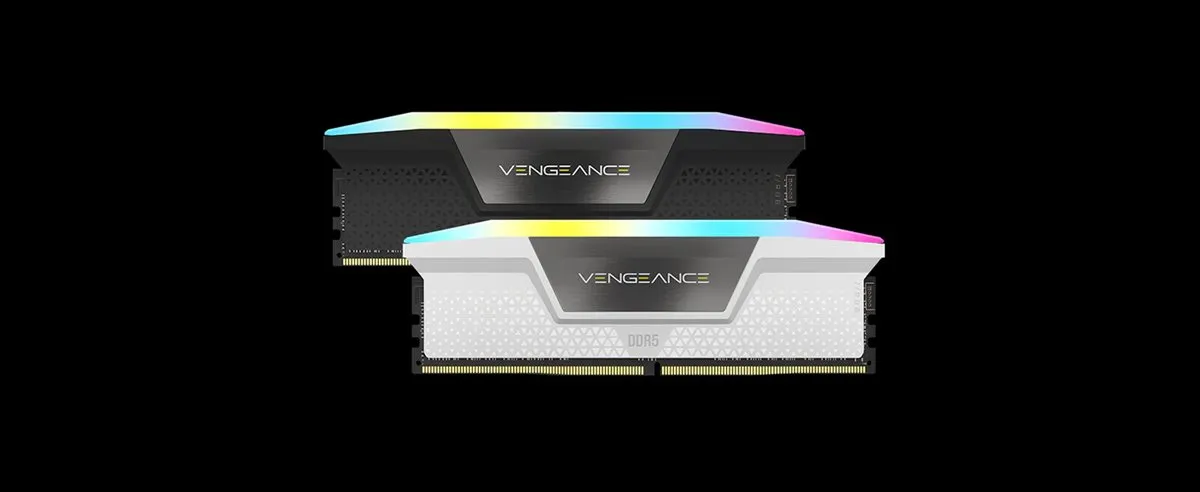 Corsair VENGEANCE RGB 64GB (2x32GB) DDR5 DRAM 6000MHz CL30 RAM Kit (Black) overview 6