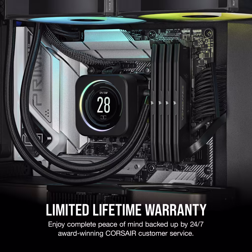 Corsair Vengeance 16GB (16GBx1) DDR5 5600MHz Desktop RAM (Black) overview 5