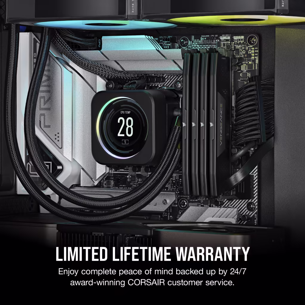 Corsair Vengeance 32GB (16GBx2) DDR5 6000MHz Desktop RAM (Black) overview 5