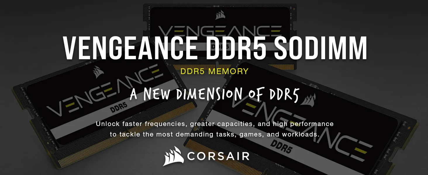 Corsair Vengeance 32GB 5600MHz CL48 DDR5 Laptop RAM overview 1