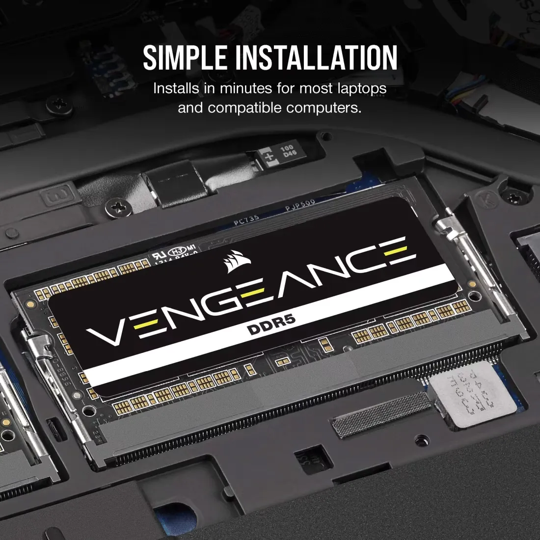 Corsair Vengeance 32GB 5600MHz CL48 DDR5 Laptop RAM overview 4