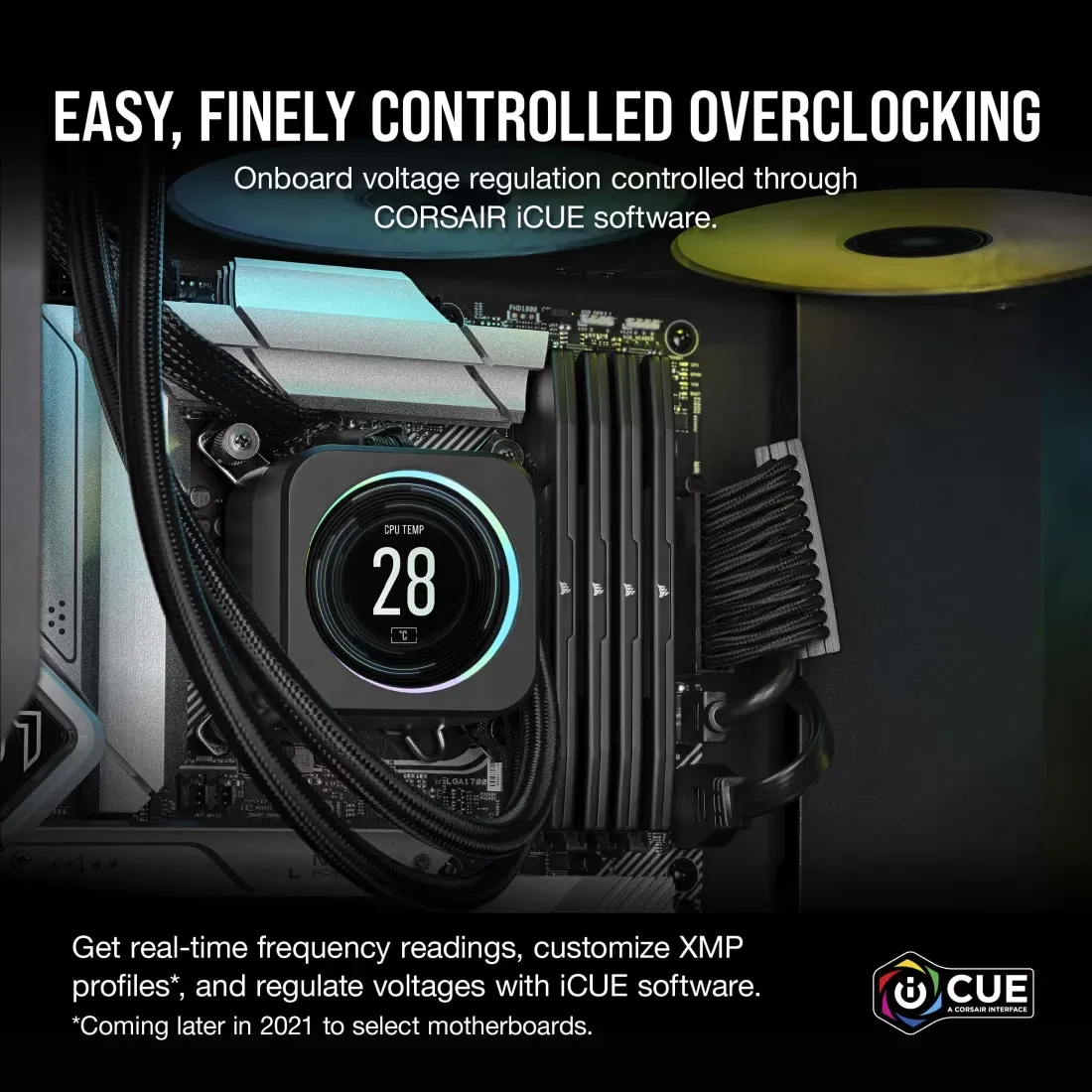 Corsair Vengeance 32GB 6000MHz CL38 DDR5 RAM (Black) overview 2