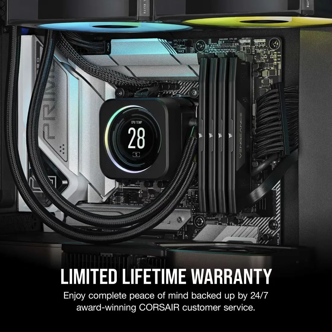 Corsair Vengeance 32GB 6000MHz CL38 DDR5 RAM (Black) overview 4
